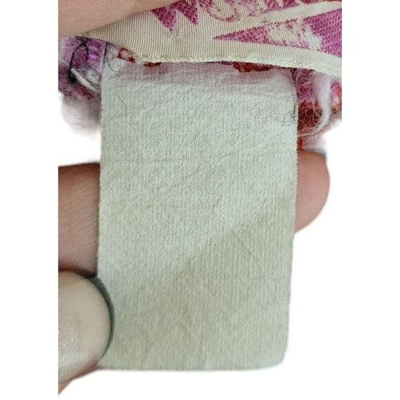 Vintage 70s Plus Size Button Vest Womans Size 2XL Red Pockets Toggle Buttons - Picture 8 of 8